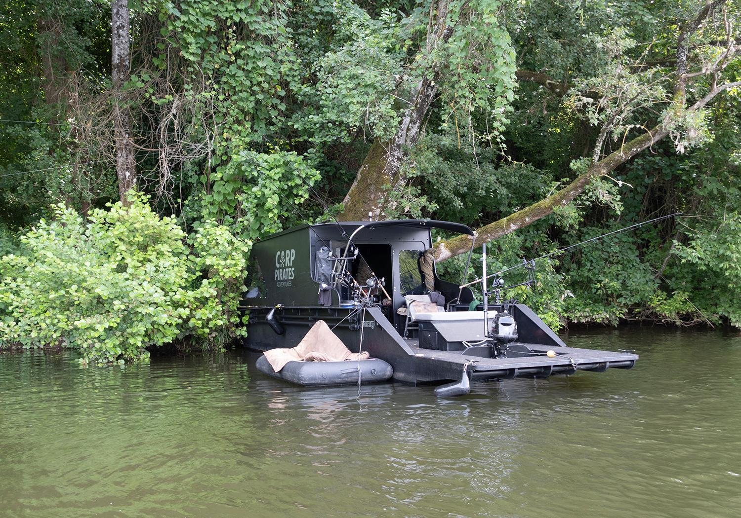 THE BLACK PEARL - CARP PIRATES ADVENTURES -  The ultimate wild fishing adventure.