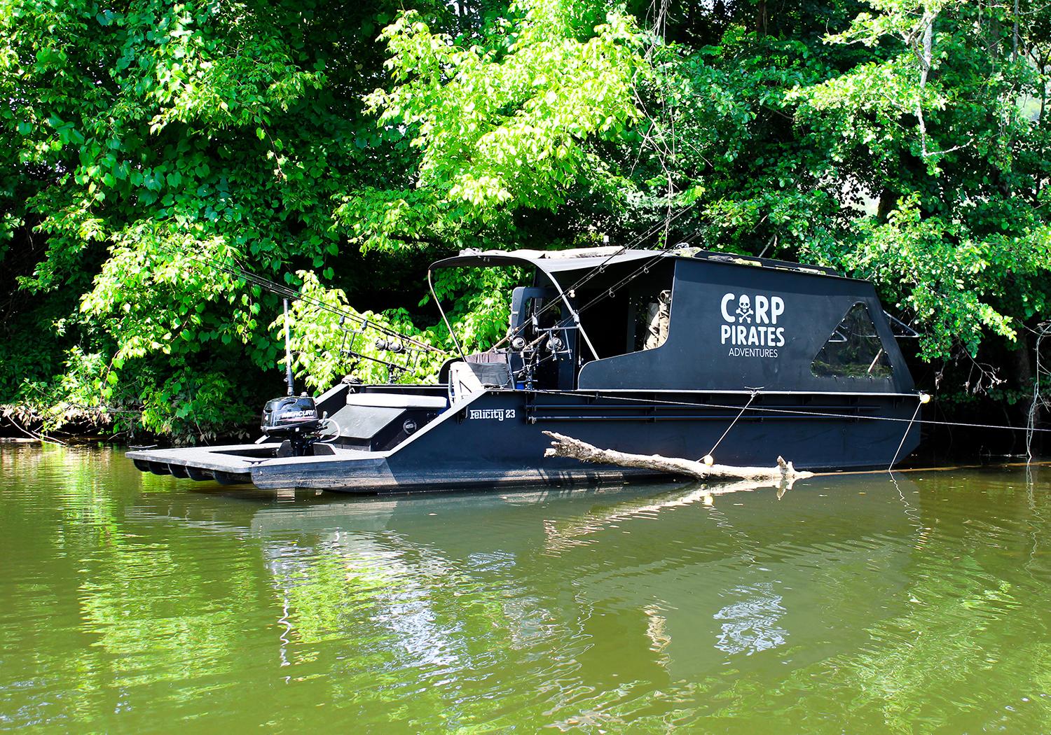 THE BLACK PEARL - CARP PIRATES ADVENTURES -  The ultimate wild fishing adventure.