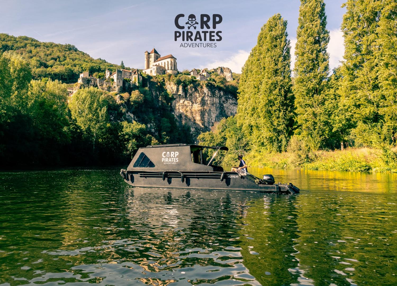 BOAT IMAGES - CARP PIRATES ADVENTURES -  The ultimate wild fishing adventure.
